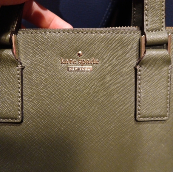 Kate Spade New York Mini Handbag In Color Green Leather - Picture 3 of 6